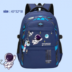 New schoolbag for primary school students 1-3-6 grade girls lightened load protection ridge waterproof children’s backpack