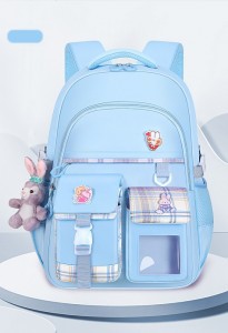 2023 factory direct sale unisex korean style schoolbags backpacks for primary junior high school students