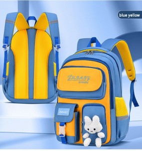 2023 new pupil cartoon bags 1-3-6 grade of portable leisure backpack of the girls and boys