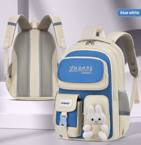 2023 new pupil cartoon bags 1-3-6 grade of portable leisure backpack of the girls and boys