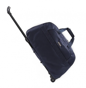 Hand-held men’s pull-rod bag on wheels luggage light folding boarding bag for business travel storage bag