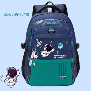 New schoolbag for primary school students 1-3-6 grade girls lightened load protection ridge waterproof children’s backpack