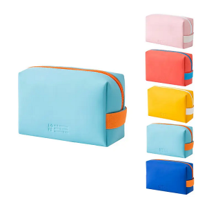 2023 new waterproof Pu wash bag outdoor travel cosmetics storage bag men’s and women’s hand-held cosmetic bag