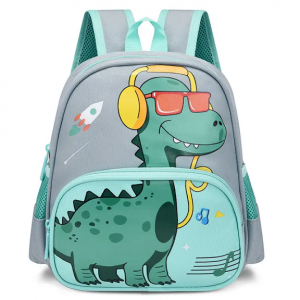 Kindergarten dinosaur out backpack school bags