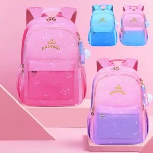 New pupils’ schoolbag sweet and lovely girls’ backpack light water splash proof children’s schoolba