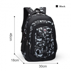 High elastic nylon wear-resistant breathable waterproof schoolbag