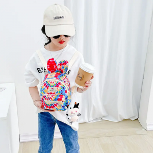 Children’s Bag  New Colorful Mini Backpack Chic Girl Princess Baby Backpack Kindergarten Bag School Bags