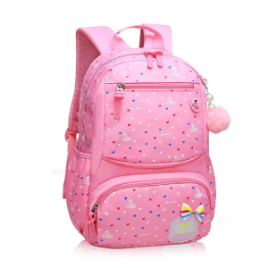 Pupil schoolbag girl 1-3grade spine protection girl Korean style cute backpack factory wholesale children backpack bag school