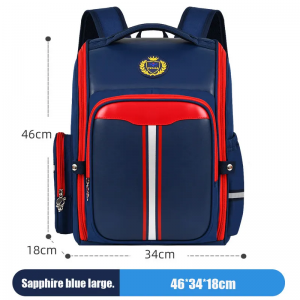 customize children’s schoolbags large capacity black kid’s backpack School bags