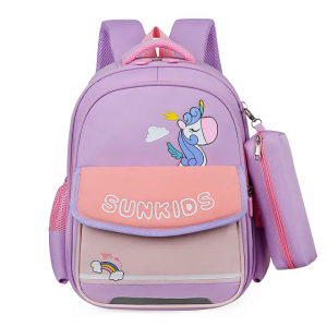 2023 new large capacity load reduction ridge protection primary school bag cartoon kindergarten children backpack