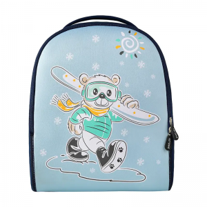 2023 Kinder Cartoon Schultasche Kindergarten Entlastung atmungsaktiver Rucksack für Kinder niedlichen Rucksack Tauchmaterial Tasche