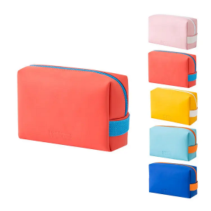 2023 new waterproof Pu wash bag outdoor travel cosmetics storage bag men’s and women’s hand-held cosmetic bag