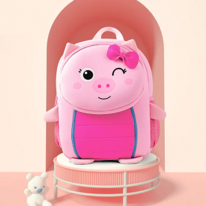 children’s schoolbag cartoon kindergarten schoolbag elephant piglet backpack backpack kids school bag for kindergarten kids