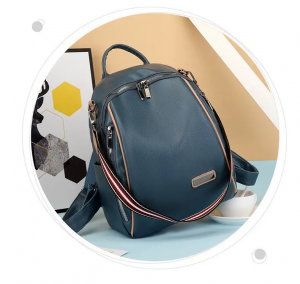 Factory Retail Multifunctional Tassel Pu Leather Backpack for Women Polyester Lady Newest Female pop backpack