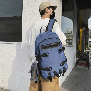 Manufacturer customized 2021 new nylon cloth backpack fashion backpack men’s and women’s backpack leisure bag