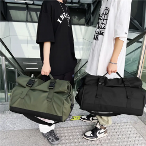 fashion large capacity storage short distance travel bag dry and wet separation yoga fitness bag