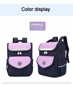 2023 New clamshell large capacity decompression multifunctional children school bags backpacks with reflective strip