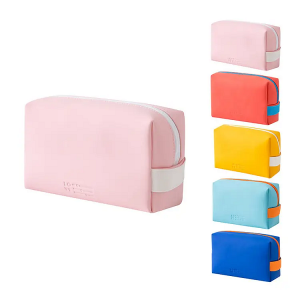 2023 new waterproof Pu wash bag outdoor travel cosmetics storage bag men’s and women’s hand-held cosmetic bag