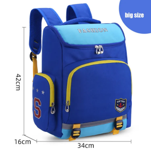 multi color fashion waterproof student kid kids school bag for book