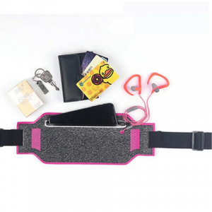 2023 new fashion outdoor running nylon waterproof and anti-theft waist bag belt