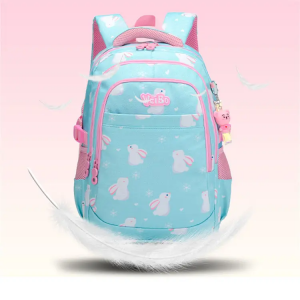 beautiful primary school students sweet and lovely schoolbag for girls