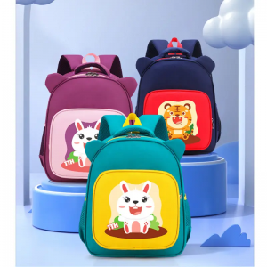 New cartoon children’s schoolbag customized load reduction chiropractic kindergarten schoolbag pupil backpack korean school bag