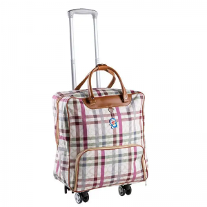 Female hand luggage large capacity wheel pull rod bag travel bag boarding bag