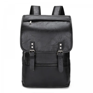 2023 Latest men’s business shoulder COMPUTER PU backpack