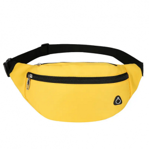 New simple Fanny pack leisure sports men and women chest bag daily running can be printed logo Fanny waist bags