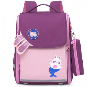 New 1-3 grade children primary school schoolbag female decompression weight cartoon foreign trade boy schoolbag wholesale