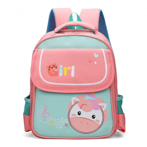 Cartoon large capacity portable kindergarten backpack Korean version children 3-6 years old small school bag