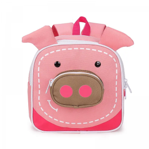 Kleine Schultasche für Kinder der Früherziehungsklasse mit bedrucktem Wort-Logo, Kindergarten-Grat-Relief, Cartoon-Rucksack