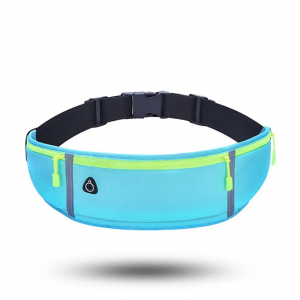 Sports large capacity comfortable waterproof wear-resistant invisible ultra-thin waist bag