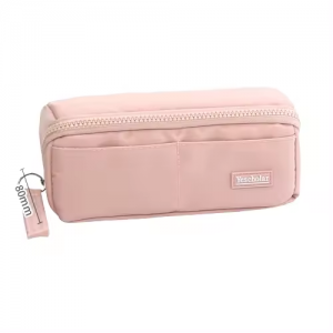 Multi-layer large capacity high appearance level simple ins Wind Day system divider large opening student pencil case