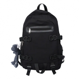 Manufacturer customized 2021 new nylon cloth backpack fashion backpack men’s and women’s backpack leisure bag