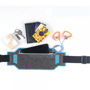 2023 new fashion outdoor running nylon waterproof and anti-theft waist bag belt