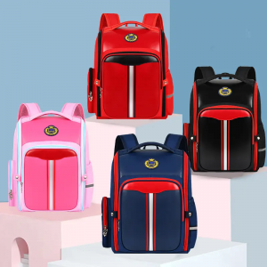 customize children’s schoolbags large capacity black kid’s backpack School bags