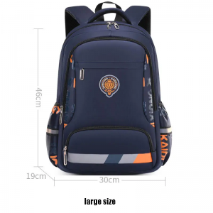 Pupils new waterproof children’s leisure school bag light breathable large capacity backpack for boys