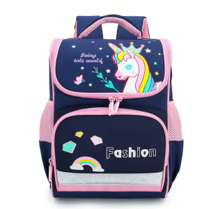 School Bags   View larger image  Share Primary school students space bag cartoon cute children bag unicorn backpack spine relief light student bag