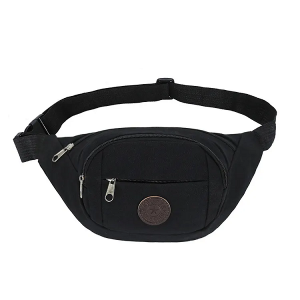 2023 new running multi-functional large capacity wear-resistant and anti-theft canvas waist bag