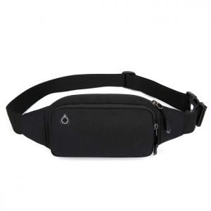 New leisure multifunctional large capacity waterproof nylon fabric waist bag