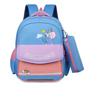 2023 new large capacity load reduction ridge protection primary school bag cartoon kindergarten children backpack