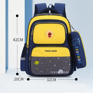 Schoolbag for boys and girls first grade 4-6 primary school students waterproof men’s large capacity children’s backpack