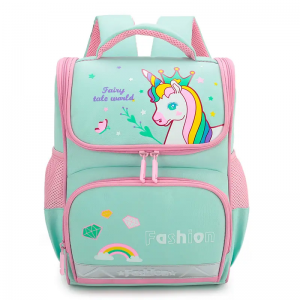 School Bags   View larger image  Share Primary school students space bag cartoon cute children bag unicorn backpack spine relief light student bag