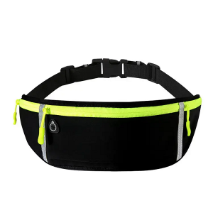 Sports large capacity comfortable waterproof wear-resistant invisible ultra-thin waist bag