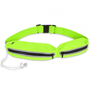 New outdoor sports multifunctional Multi Pocket waterproof invisible cord waist bag