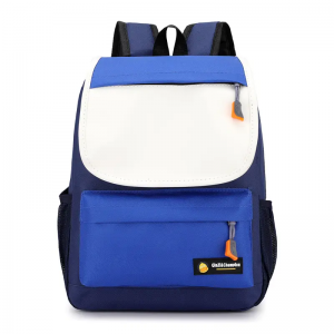 Children’s schoolbags printed logo children’s schoolbags printed word backpack high quality candy color school bag