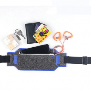 2023 new fashion outdoor running nylon waterproof and anti-theft waist bag belt