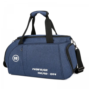 New fitness bag dry wet separation single shoulder portable dual-purpose logo printing travel bag