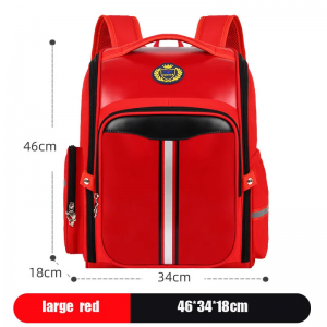 customize children’s schoolbags large capacity black kid’s backpack School bags